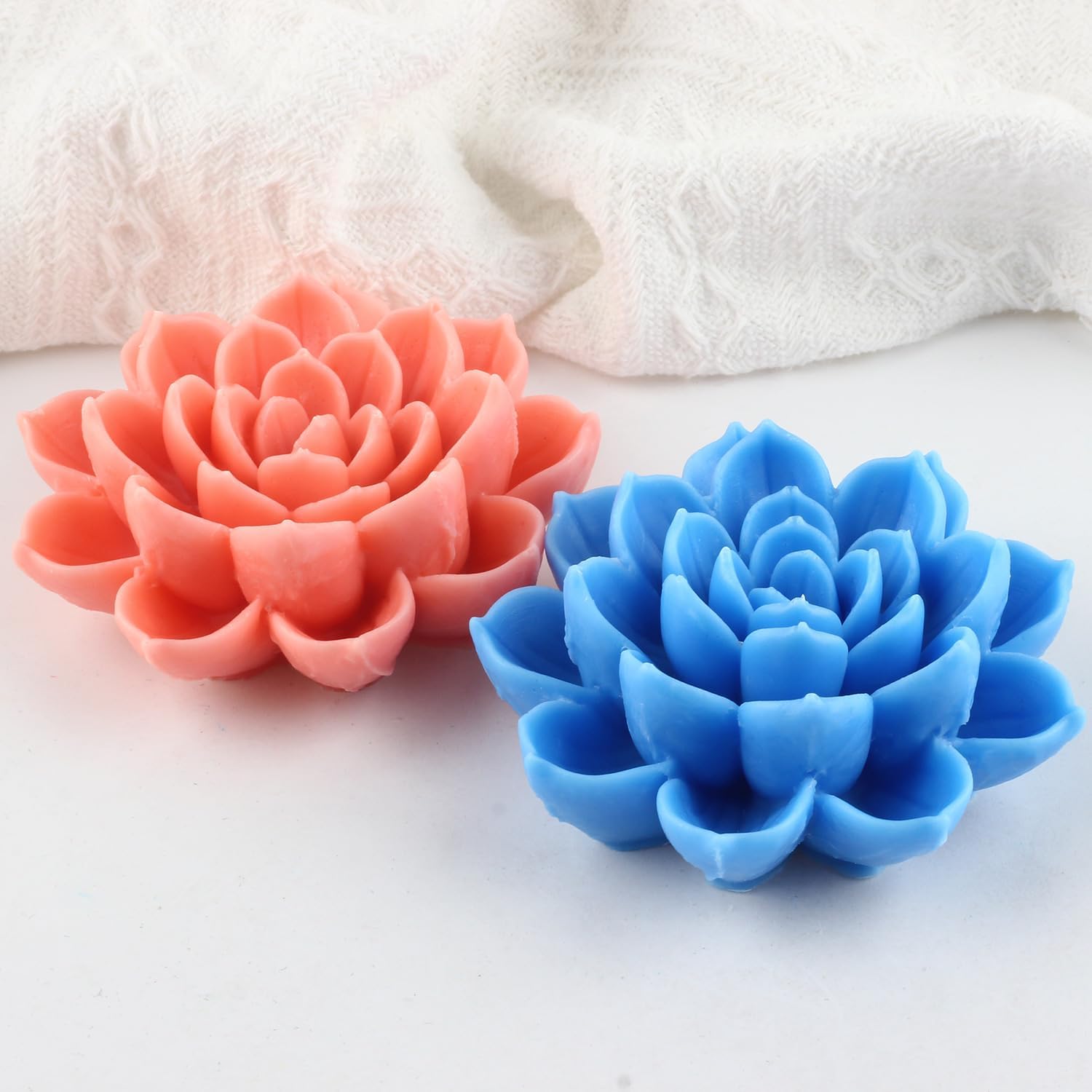 Lotus flower candle
