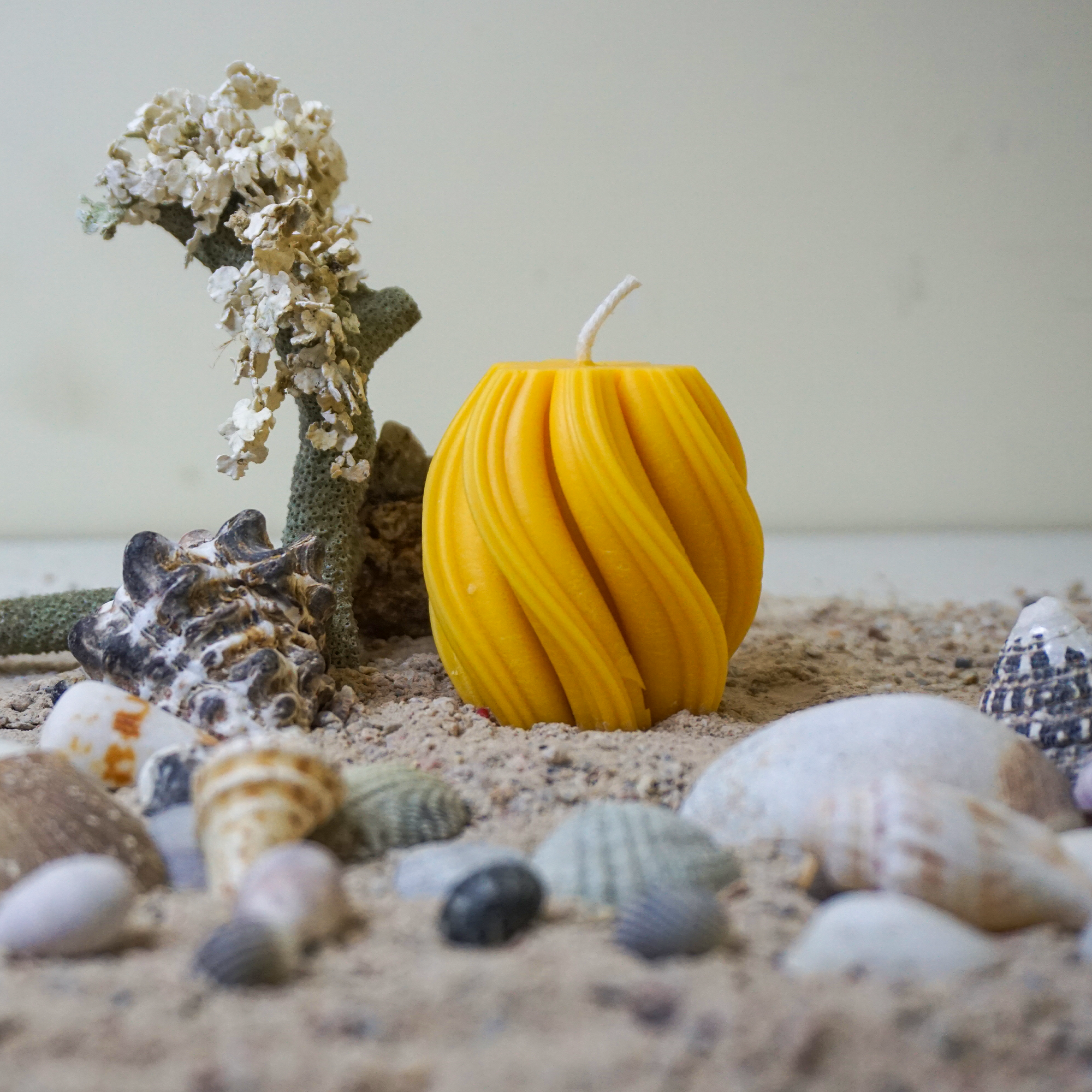 Scented Swirl Candle