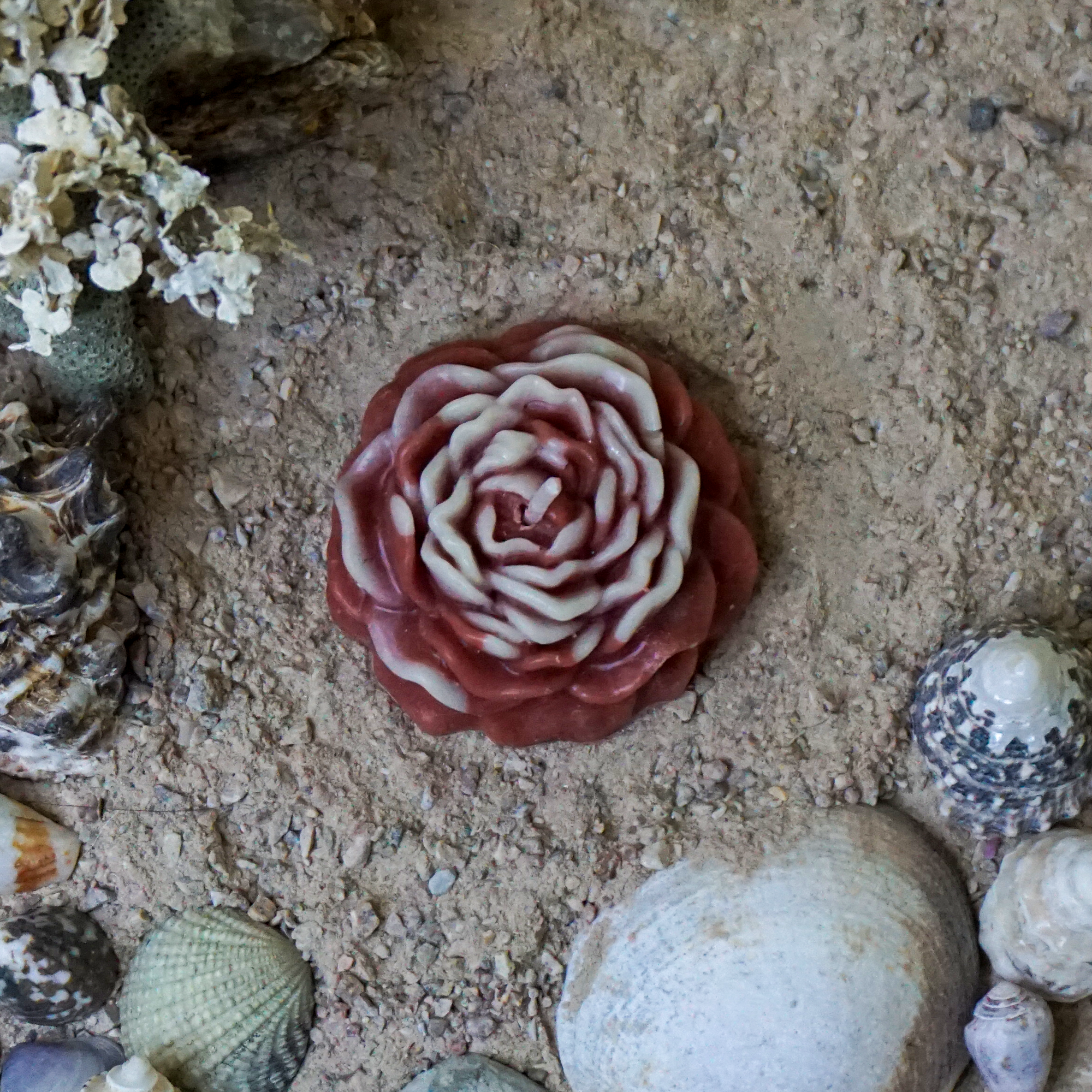 Scented Peony Flower Candle