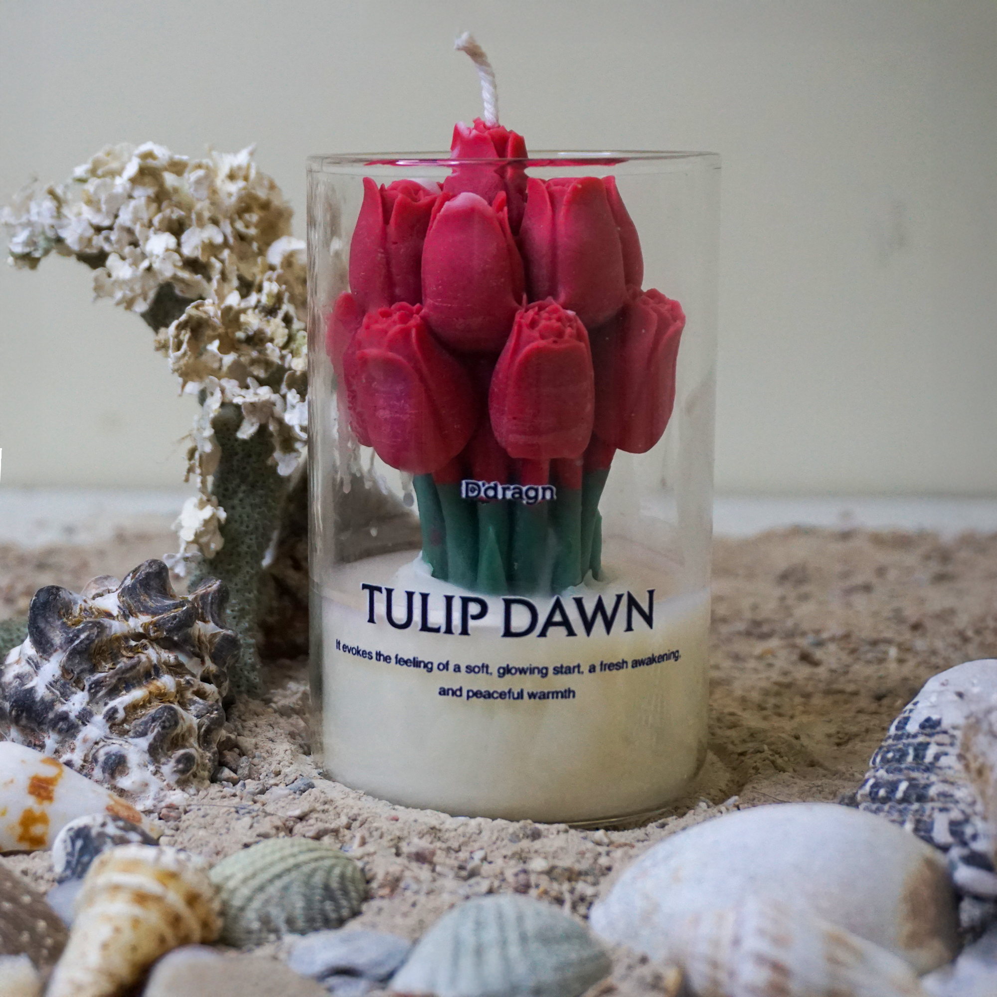 Scented Tulip Jar Candle
