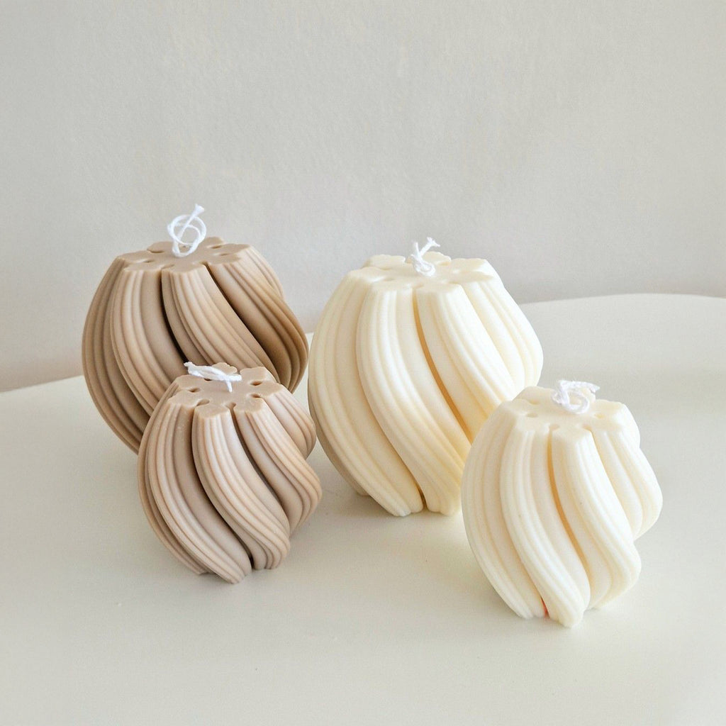 Scented Swirl Candle